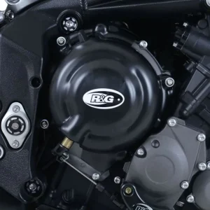Koupit Online Kryt motoru (pravý) R&G Racing pro motocykly TRIUMPH DAYTONA 675 (´12)/ STREET TRIPLE [R] (´12) , černý