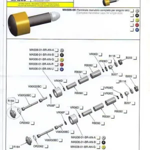 Náhradní díl - deformační zóna pro koncovky řídítek RIZOMA MA506 (1ks) Must-Have