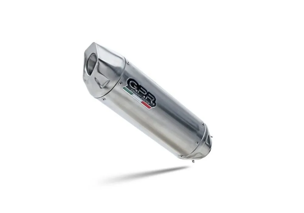 Dokud Zásoby Vydrží Mid-full výfukový systém GPR FURORE-X INOX E4.D.132.CAT.FXSC Matná černá zahrnuje odnímatelný db killer a katalyzátor