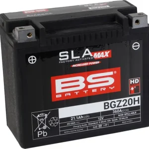 Časově Omezené Továrně aktivovaná motocyklová baterie BS-BATTERY BGZ20H SLA MAX