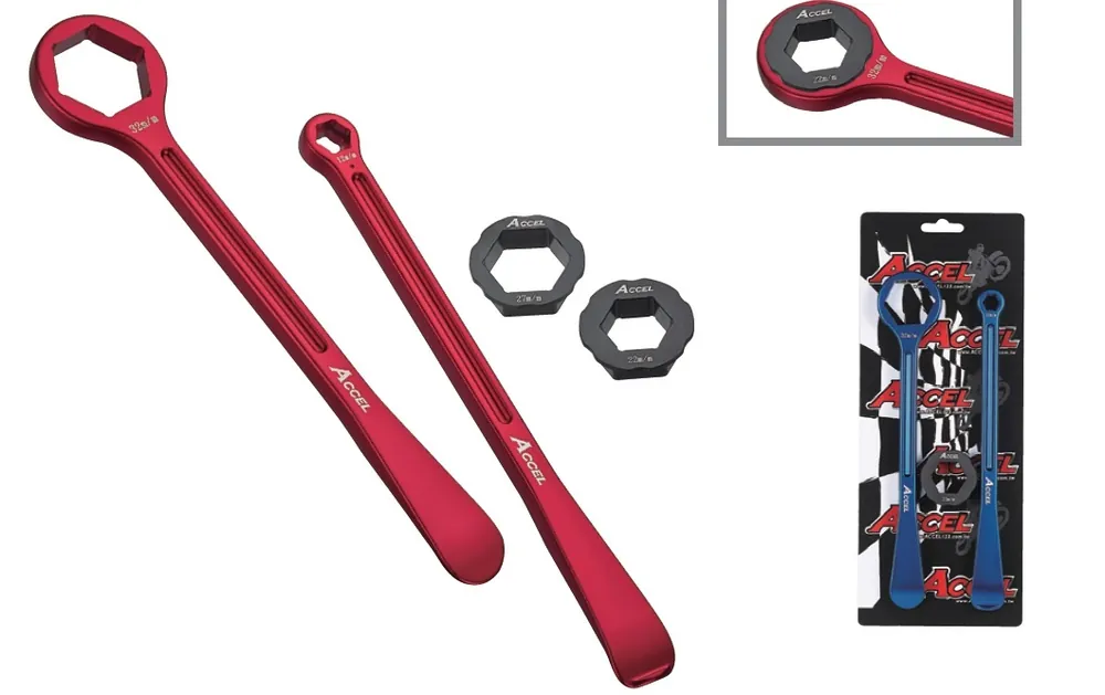 SADA PÁK NA PNEUMATIKY (23+24CM) ALU7075 KOVANÉ S KLÍČI 10,13,22,27,32 MM MODRÉ (PÁKY PNEUMATIKY) Značkový