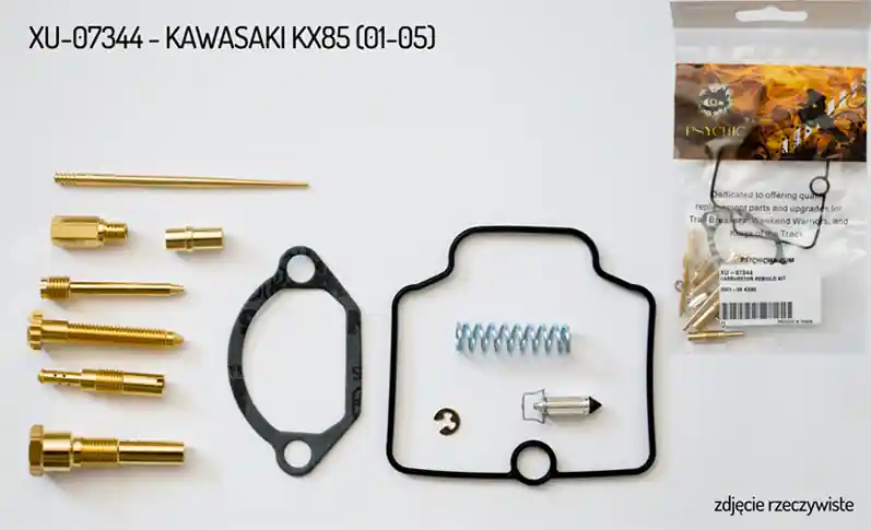 PSYCHIC SADA NA OPRAVU KARBURÁTORU KAWASAKI KX 85 '01-'05 (26-1396) (PRO 1 KARBURÁTOR) Jen Po Omezenou Doba