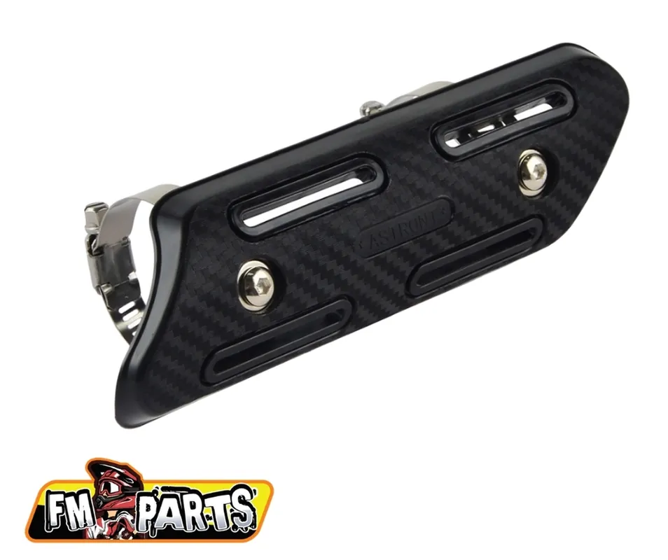 FM-PARTS UNIVERZÁLNÍ KRYT VÝFUKOVÉHO POTRUBÍ 4T ČERNÝ Odeslání Ihned