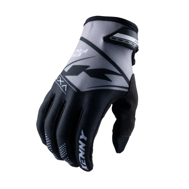Cenově Výhodný KENNY RACING RUKAVICE CROSS/ENDURO MODEL BRAVE KID/JUNIOR/CHILDREN ČERNÁ BARVA BLACK/GREY VELIKOST S (3 ROKY)