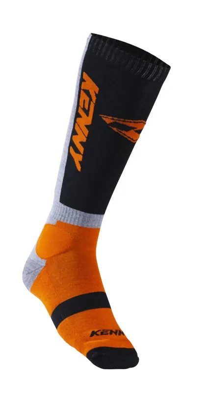KENNY RACING KRÁTKÉ PONOŽKY MODEL MX TECH ORANGE BARVA ČERNÁ/ORANŽOVÁ VELIKOST 39-42 Vrácení Zdarma