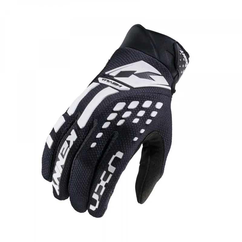 Horká Nabídka KENNY RACING RUKAVICE CROSS/ENDURO MODEL TRACK KID/JUNIOR/CHILDREN BLACK BARVA BLACK/WHITE VELIKOST L (6 LET)