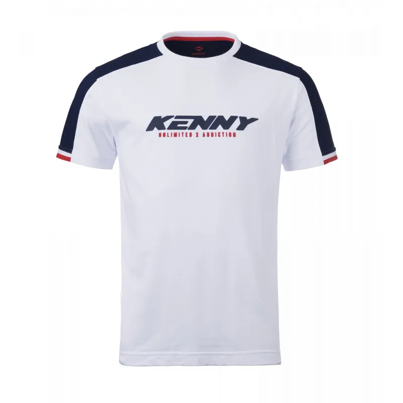Zlevněný KENNY RACING TRIČKO MODEL DREAM BARVA BÍLÁ/MODRÁ VELIKOST XXL