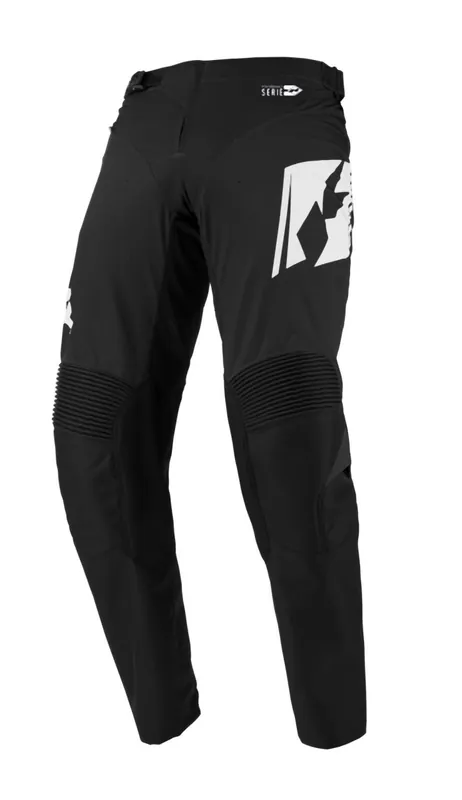 Autentický KENNY RACING CROSS/ENDURO KALHOTY MODEL PERFORMANCE SOLID BLACK BARVA BLACK/WHITE VELIKOST XXL (38)