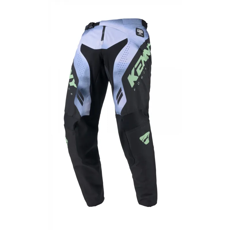 Horká Nabídka KENNY RACING CROSS/ENDURO KALHOTY MODEL FORCE FOG NEON GREEN BARVA ČERNÁ/ZELENÁ/BÍLÁ VELIKOST M (32)