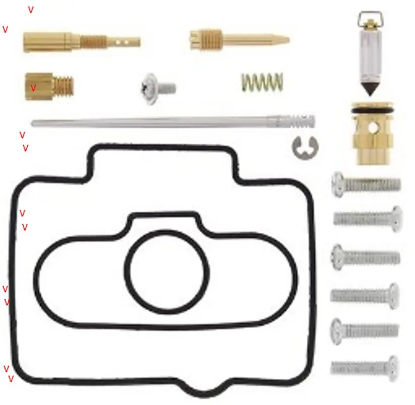SADA NA OPRAVU KARBURÁTORU BEARING WORX HONDA CR 125R '00, (26-1185) Originální