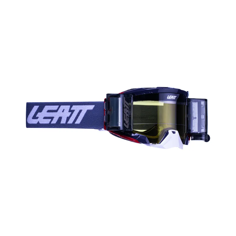 LEATT VELOCITY 5.5 ROLL-OFF GOGGLE GRAPHENE YELLOW 70% - BARVA ŠEDÁ SMOKED MIRRORED GLASS Expresní Doručení
