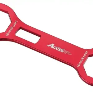 ACCEL PŘEDNÍ ODPRUŽENÍ SERVISNÍ KLÍČ SHOWA 47/48MM, 47/48 SFF PRO VYŠROUBOVÁNÍ 50MM HORNÍ OSMIHRANNÉ MATICE ( HONDA, KAWASAKI, SUZUKI) ČERNÝ (FCW01) (FCW-01) Rychlé Dodání