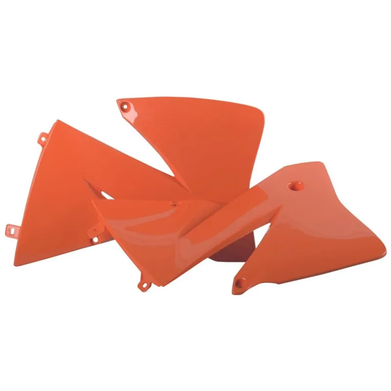 Akce Spoilery chladiče POLISPORT 8422000003 (pár) oranžová KTM