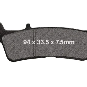 Autentický Brzdové destičky EBC MXS755