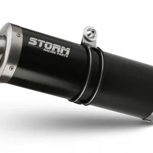 Autentický Koncovka výfuku STORM OVAL CF.002.LX2B černá