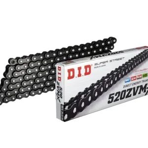 ZVM-X série X-Kroužkový řetěz D.I.D Chain 520ZVM-X 120 článků Black/Black Vrácení Zdarma