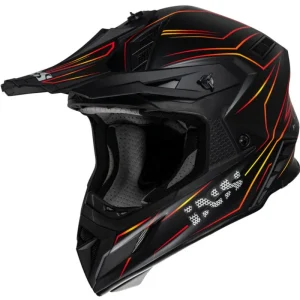 Akční Cena Motokrosová přilba iXS iXS189 FG 2.0 X12809 matná černá-červená 2XL