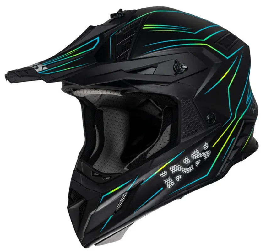 Cenově Výhodný Motokrosová přilba iXS iXS189 FG 2.0 X12809 matně černá-neonově žlutá S