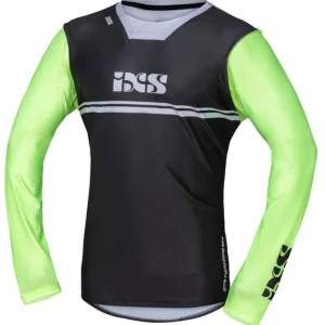 Akční Nabídka Motokrosový dres iXS TRIGGER 4.0 X35018 antracitově-fosforově zeleno-bílý M