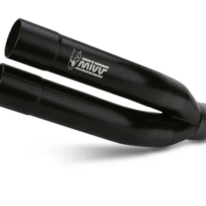 Koncovka výfuku MIVV DOUBLE GUN Y.048.LDGB černá Levný