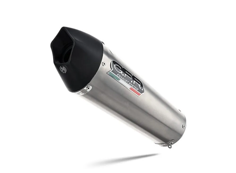 Odeslání Ihned Mid-full výfukový systém GPR NEW GRAND PRIX EVO TITANIUM D.116.GPAN.TO Broušený titan zahrnuje odnímatelný dB killer
